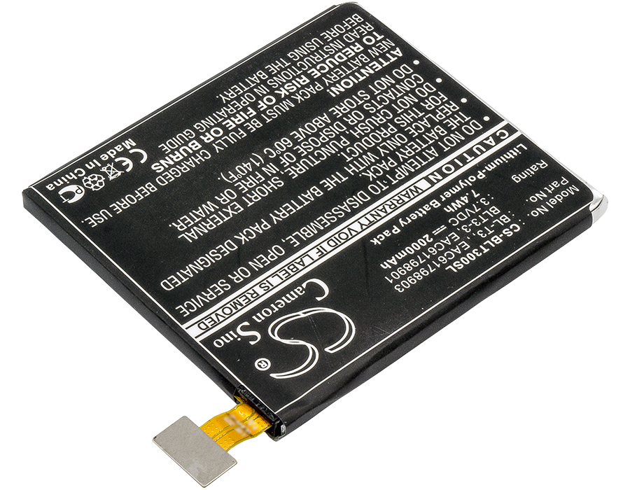 Акумулятор LG F100, F100K, F100L, F100S, Intuition, Optimus Sketch, Optimus Vu, Optimus Vu LTE, P895, VS950 - Зображення 2