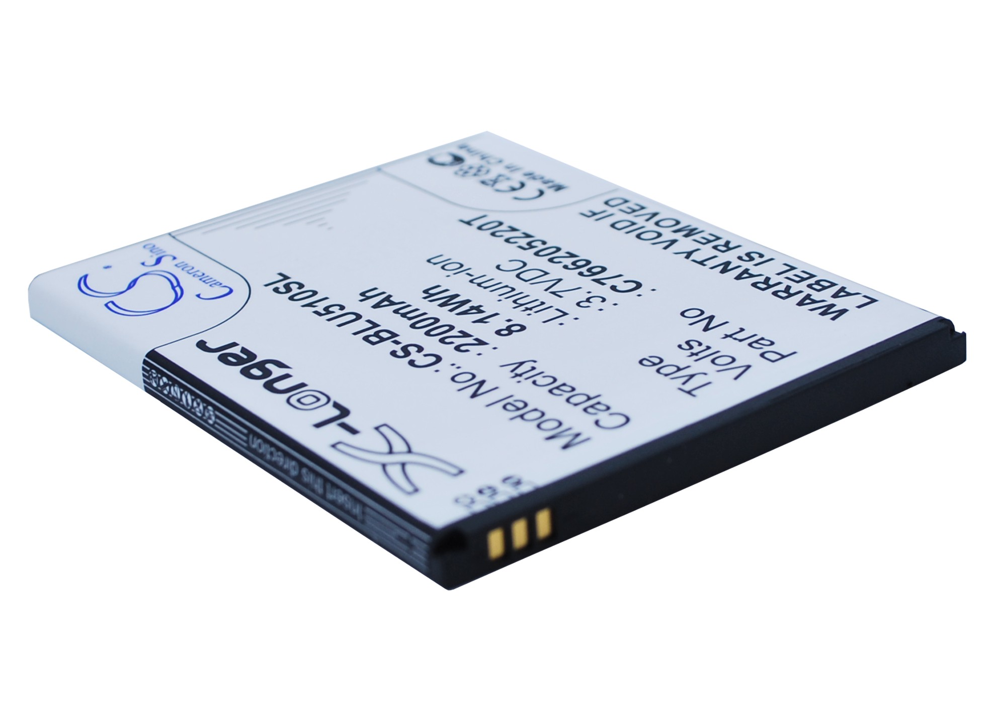Акумулятор BLU D550, D550A, D551A, Studio 5.3, Studio 5.3 II