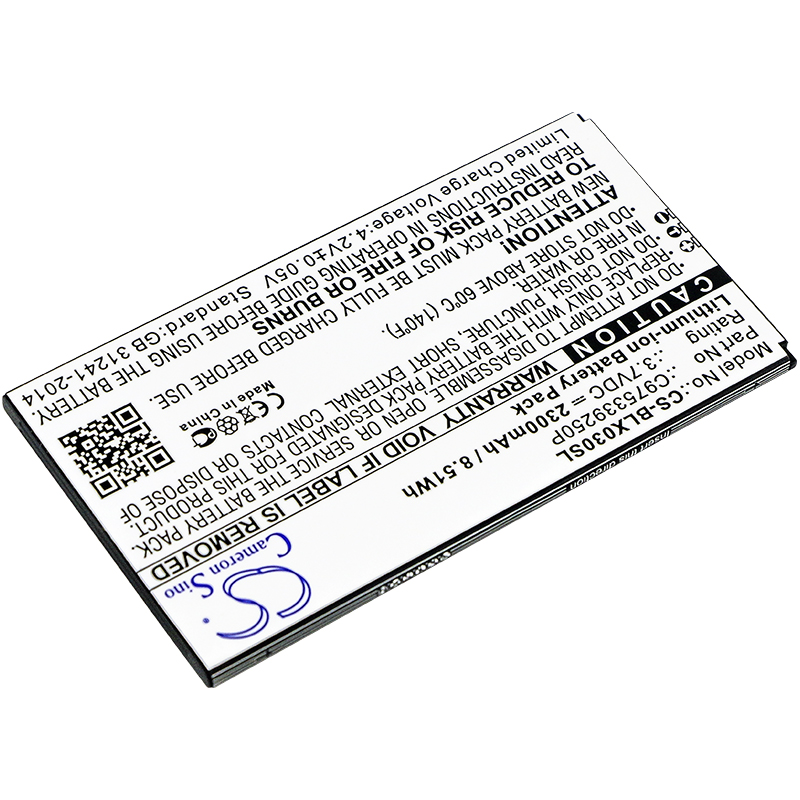 Акумулятор BLU D0030UU, Dash X Plus LTE - Зображення 2