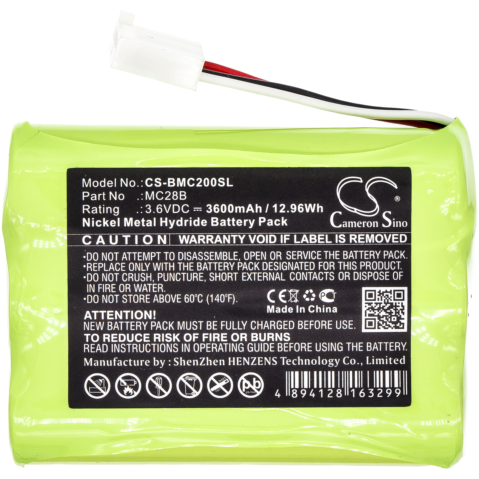 Акумулятор Beamex MC2, MC2-IS, MC2-MF, MC2-PE, MC2-TE, MC4 - Зображення 3