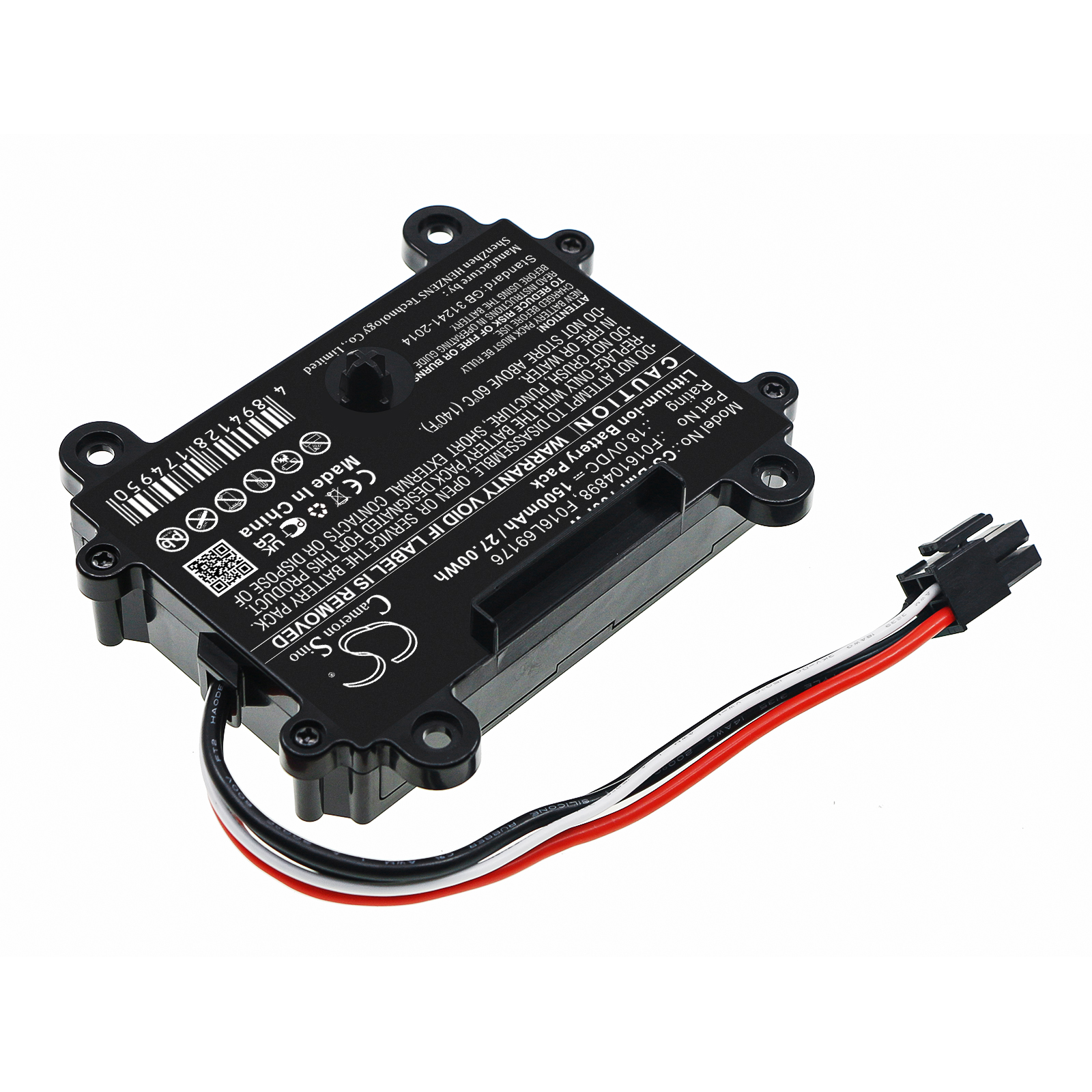 Акумулятор Bosch 06008B0003, 06008B0101, 06008B0303, Indego 350, Indego 400, Indego 400 Connected, Indego M+ 700, Indego M700, Indego S+ 350, Indego S+ 350 Connect, Indego S+ 400, Indego S500, Indego XS 300, Indego XS300 - Зображення 2