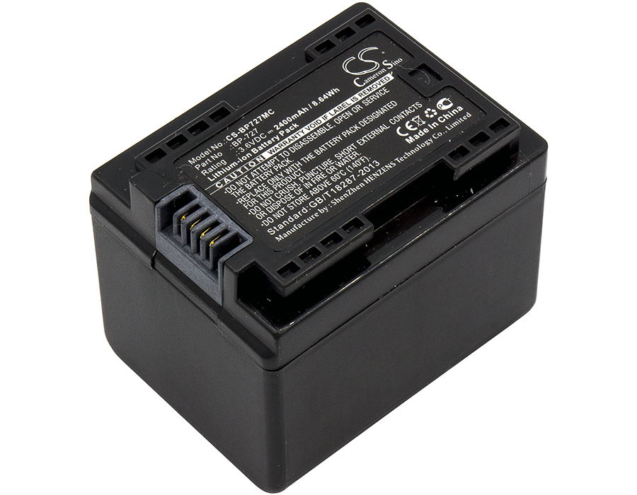 Акумулятор Canon IXIA HF R306, LEGRIA HF R36, LEGRIA HF R37, LEGRIA HF R38, VIXIA HF M50, VIXIA HF M500, VIXIA HF M506, VIXIA HF M52, VIXIA HF M56, VIXIA HF R30, VIXIA HF R300, VIXIA HF R32, VIXIA HF R800