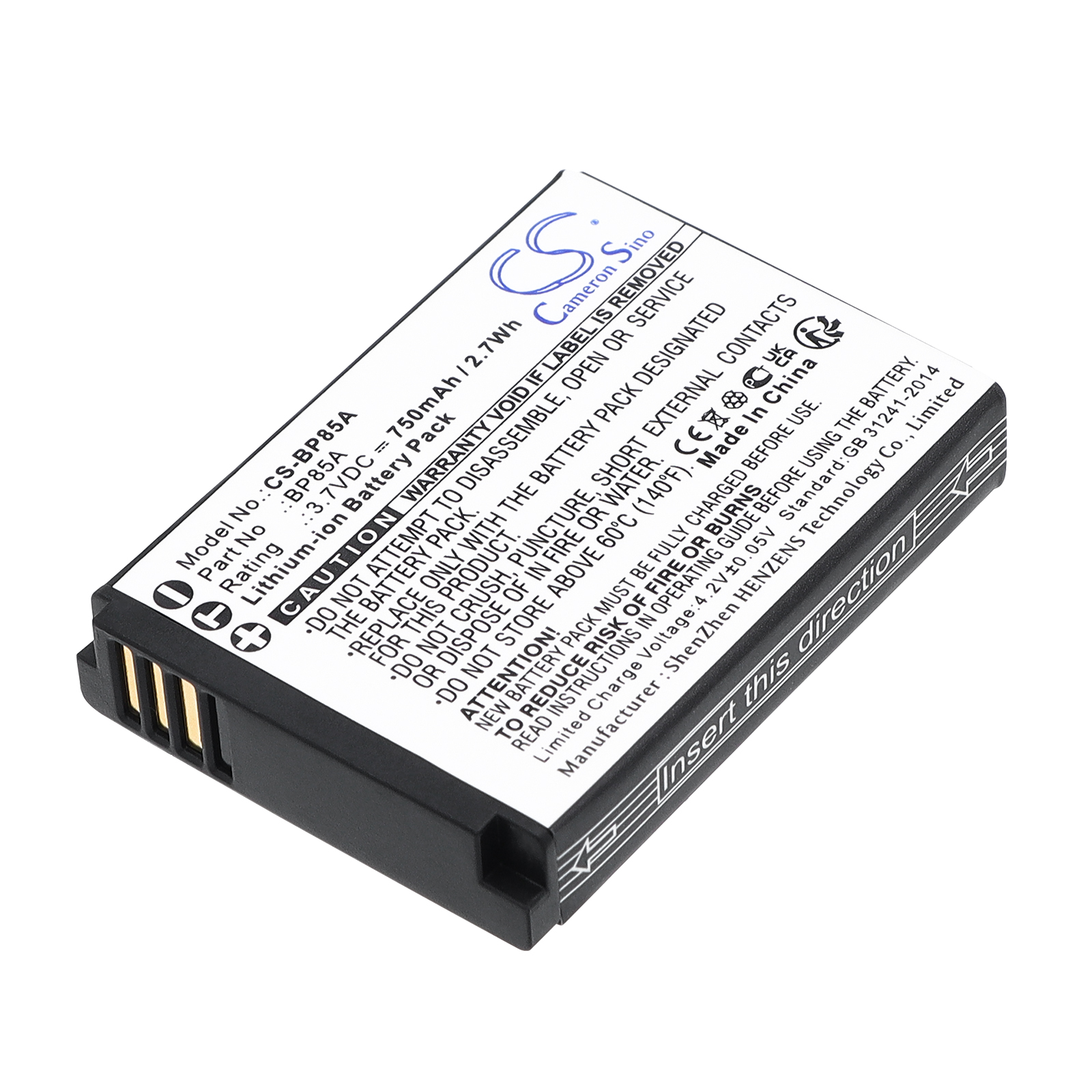 Акумулятор Samsung EC-SH100ZBPBUS, EC-SH100ZBPRUS, EC-SH100ZBPSUS, EC-WB210ZBPRUS, PL210, SH100, ST200, ST200F, WB210