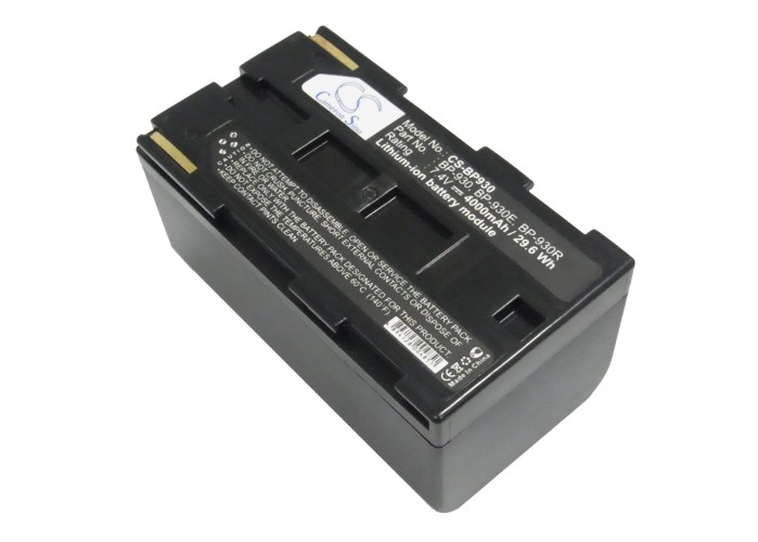 Акумулятор Canon C2, DM-MV1, DM-MV10, E1, E2, E30, ES300V, ES4000, ES410V, ES420V, ES50, ES5000, ES520A, ES55, ES60, ES6000, ES65, ES6500V, ES7000ES, ES7000V, ES75, ES8000V, ES8100V, ES8200V, ES8400V, ES8600, FV1, G10, G1000, G10Hi, G1500, G15Hi, - Зображення 2