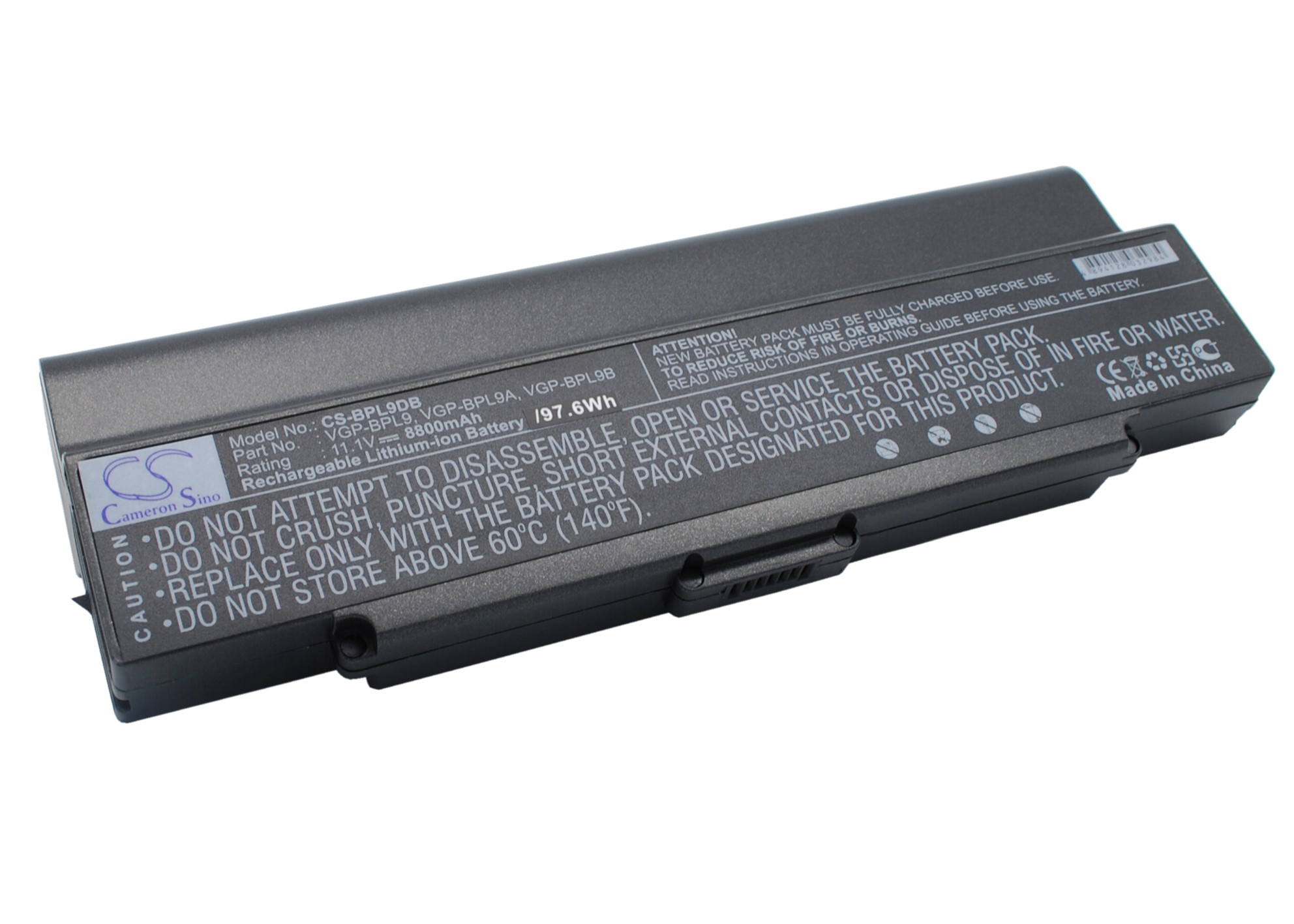 Акумулятор Sony AIO VGN-AR760, VAIO PCG-5G1L, VAIO PCG-5G2L, VAIO PCG-5G3L, VAIO PCG-5J1L, VAIO PCG-5J2L, VAIO PCG-5K1L, VAIO PCG-5K2L, VAIO PCG-6S1L, VAIO PCG-6S2L, VAIO PCG-6W1L, VAIO PCG-6W2L, VAIO PCG-6W3L, VAIO PCG-7111L, VAIO PCG-7112L, VAIO - Зображення 3