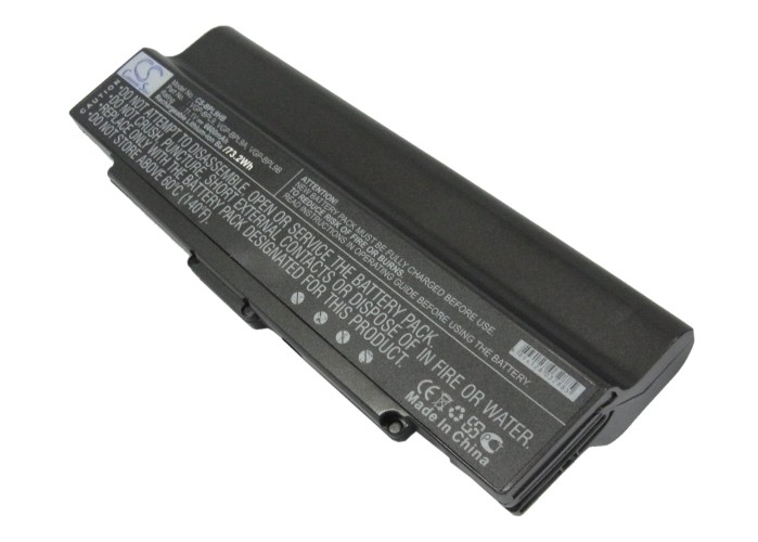 Акумулятор Sony AIO VGN-AR760, VAIO PCG-5G1L, VAIO PCG-5G2L, VAIO PCG-5G3L, VAIO PCG-5J1L, VAIO PCG-5J2L, VAIO PCG-5K1L, VAIO PCG-5K2L, VAIO PCG-6S1L, VAIO PCG-6S2L, VAIO PCG-6W1L, VAIO PCG-6W2L, VAIO PCG-6W3L, VAIO PCG-7111L, VAIO PCG-7112L, VAIO - Зображення 2