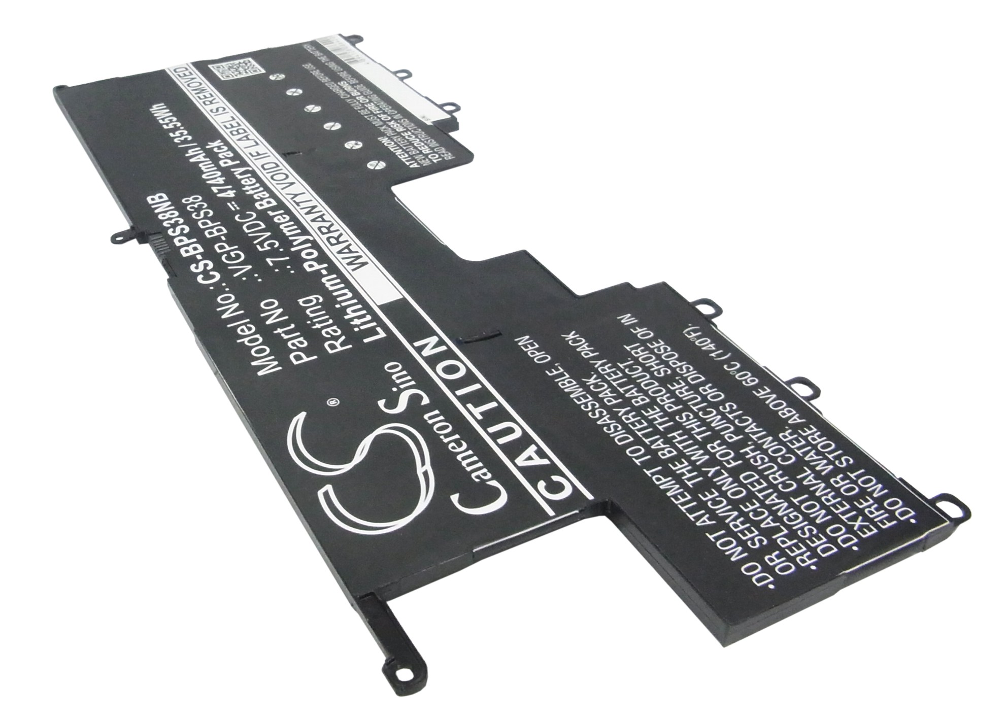 Акумулятор Sony P11226SCBI, P132200C, P13226SC, P13227SC, SPV132A1CM, SVP112100C, SVP11217PG, SVP11217SCS, SVP11229PGB, SVP1122YCG, SVP13211ST, SVP13212ST, SVP13213CGB, SVP13213CW, SVP13213CXB, SVP13213ST, SVP13215PXB, SVP13215PXS, SVP13216PG, - Зображення 2