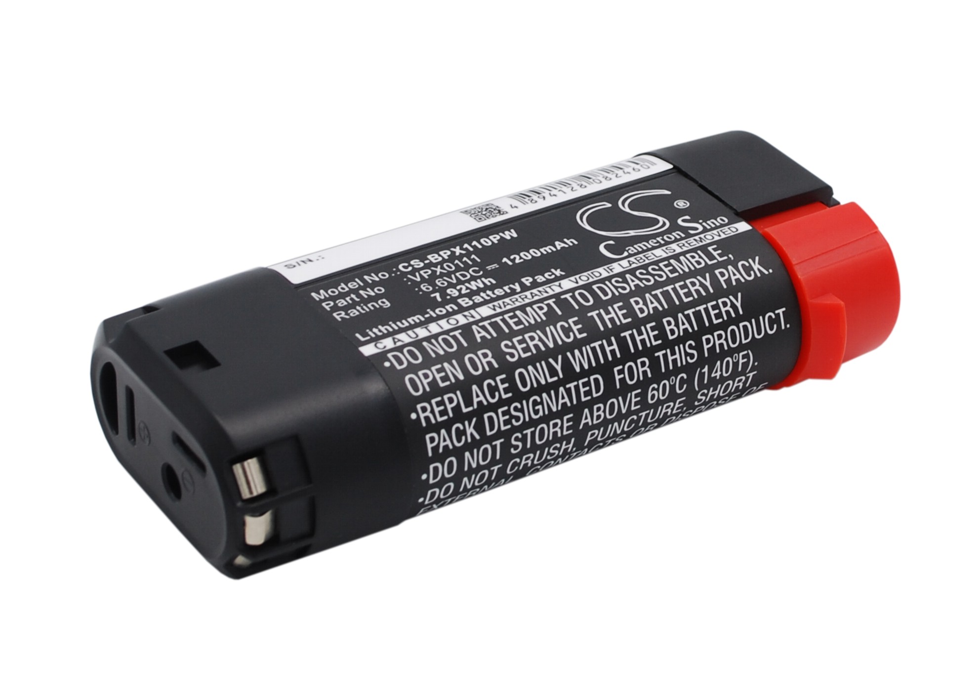 Акумулятор Black & Decker VPX1101, VPX1101X, VPX1201, VPX1212, VPX1212X, VPX1301, VPX1301X, VPX1401, VPX1501, VPX2102 - Зображення 2