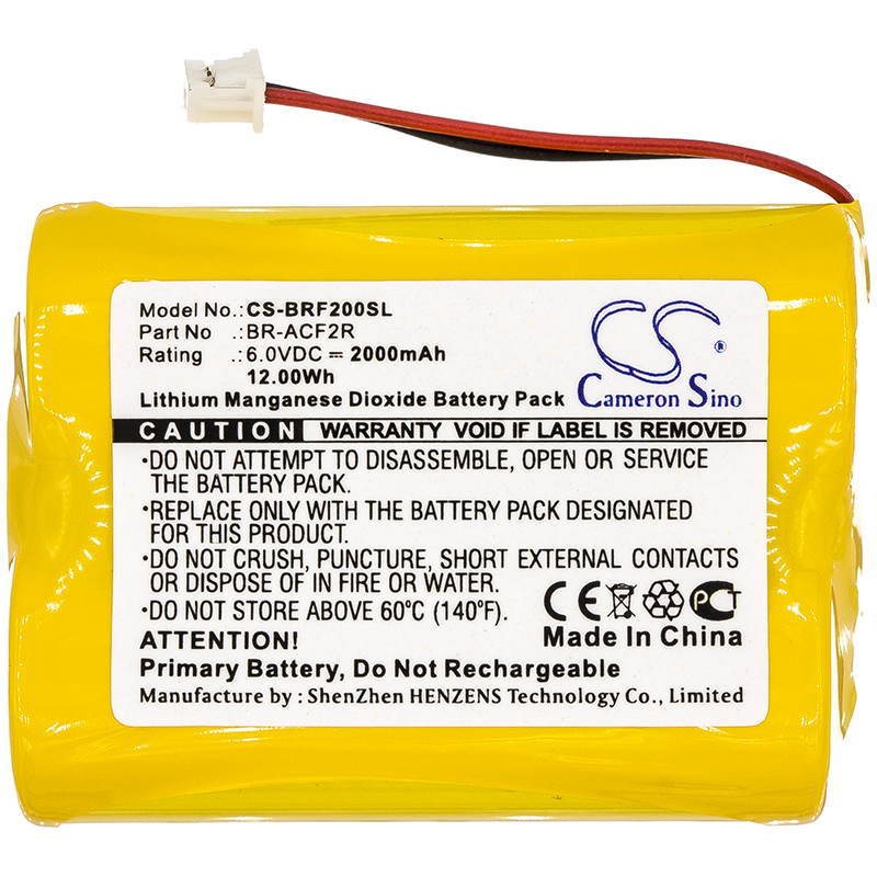 Акумулятор Panasonic BR-ACF2R - Зображення 3