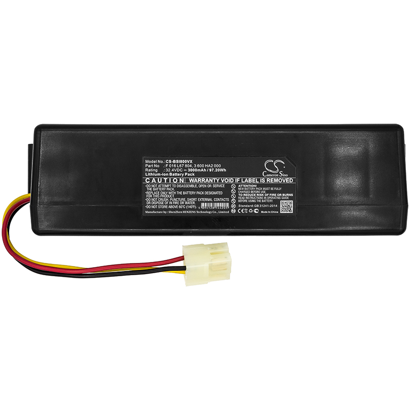 Акумулятор Bosch Indego 1000, Indego 10C, Indego 1100 Connect, Indego 1200 Connect, Indego 1300, Indego 13C, Indego 1999, Indego 3600, Indego 800, Indego 850 - Зображення 3