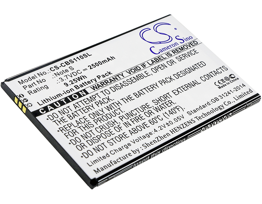 Акумулятор Cubot Note S