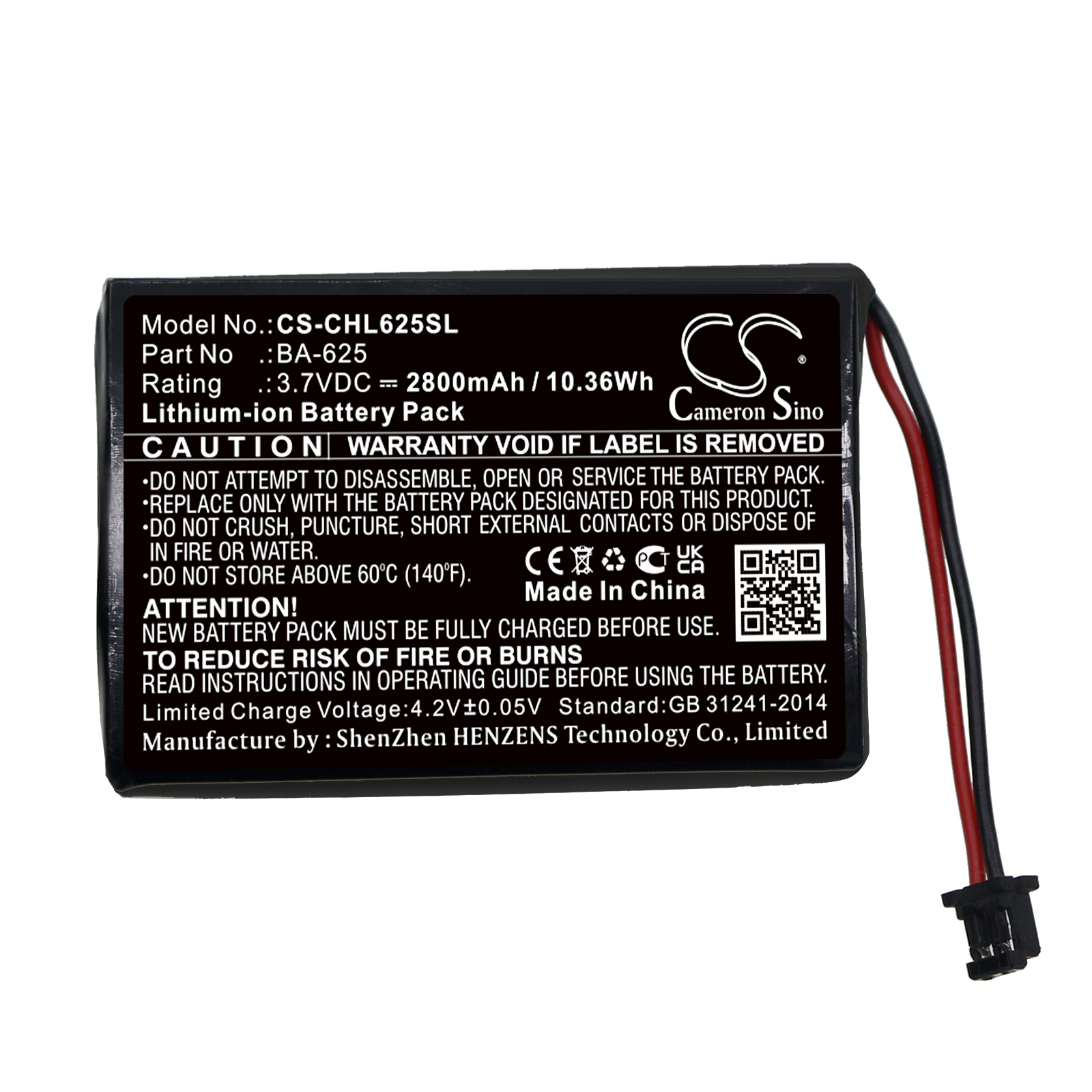 Акумулятор CATEYE HL-EL625RC - Зображення 3