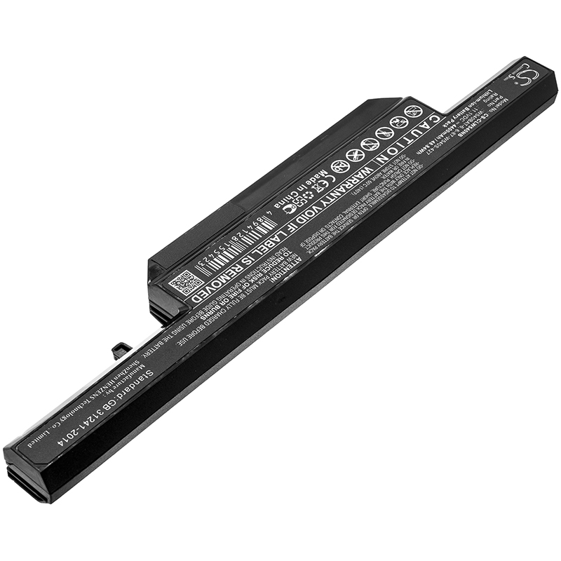 Акумулятор Clevo Aquado M1519, Nexoc B509II, W155EU, W155U, W540EU, W545EU, W550EU, W550SU, W550SU1, W550SU2, W550TU, W551SU1, W650KK - Зображення 2