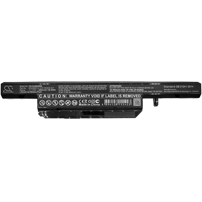 Акумулятор Clevo Aquado M1519, Nexoc B509II, W155EU, W155U, W540EU, W545EU, W550EU, W550SU, W550SU1, W550SU2, W550TU, W551SU1, W650KK - Зображення 3