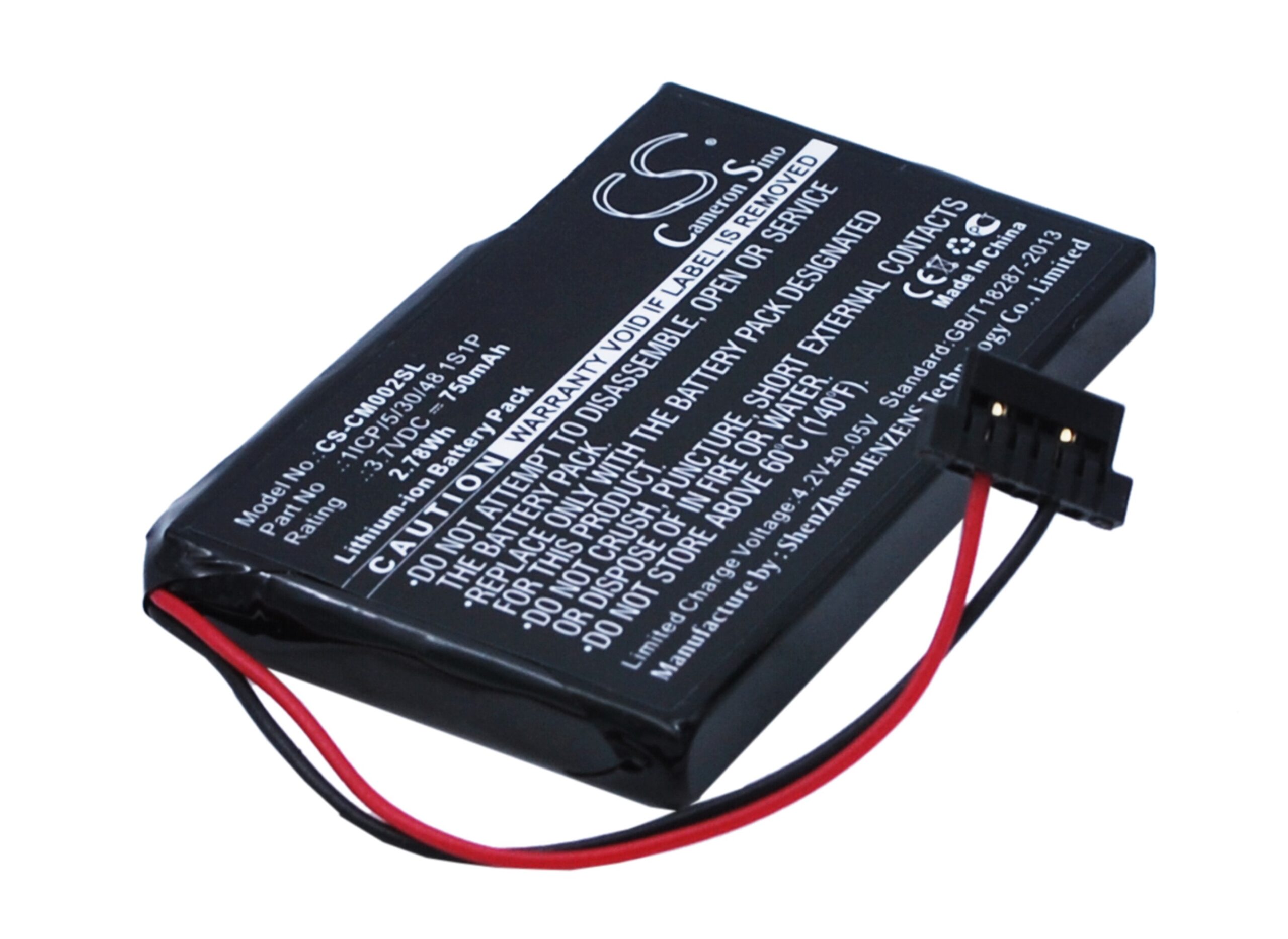 Акумулятор Custom Battery Pack 1ICP/5/30/48 1S1P
