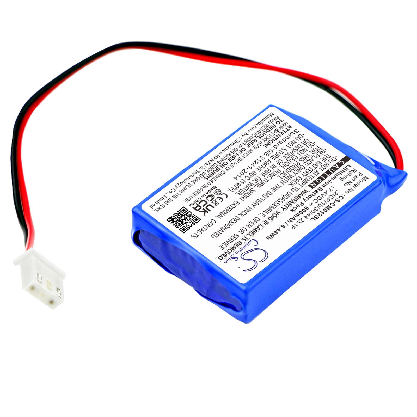 Акумулятор Custom Battery Pack 2ICP/10/30/44 2S1P - Зображення 2