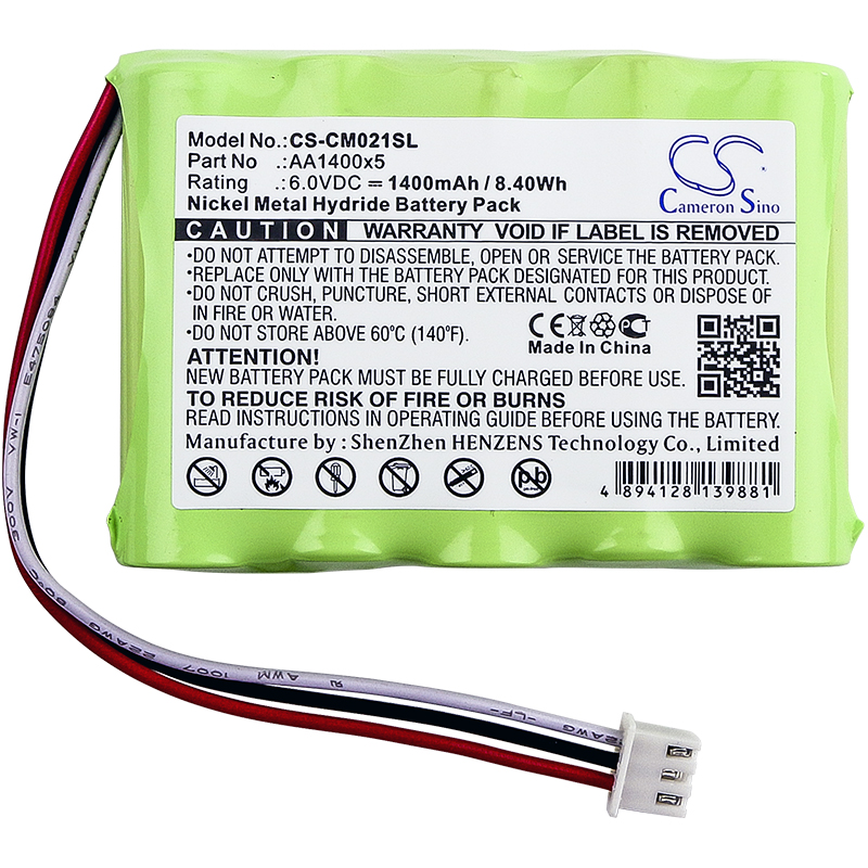 Акумулятор Custom Battery Pack AA1400x5 - Зображення 3