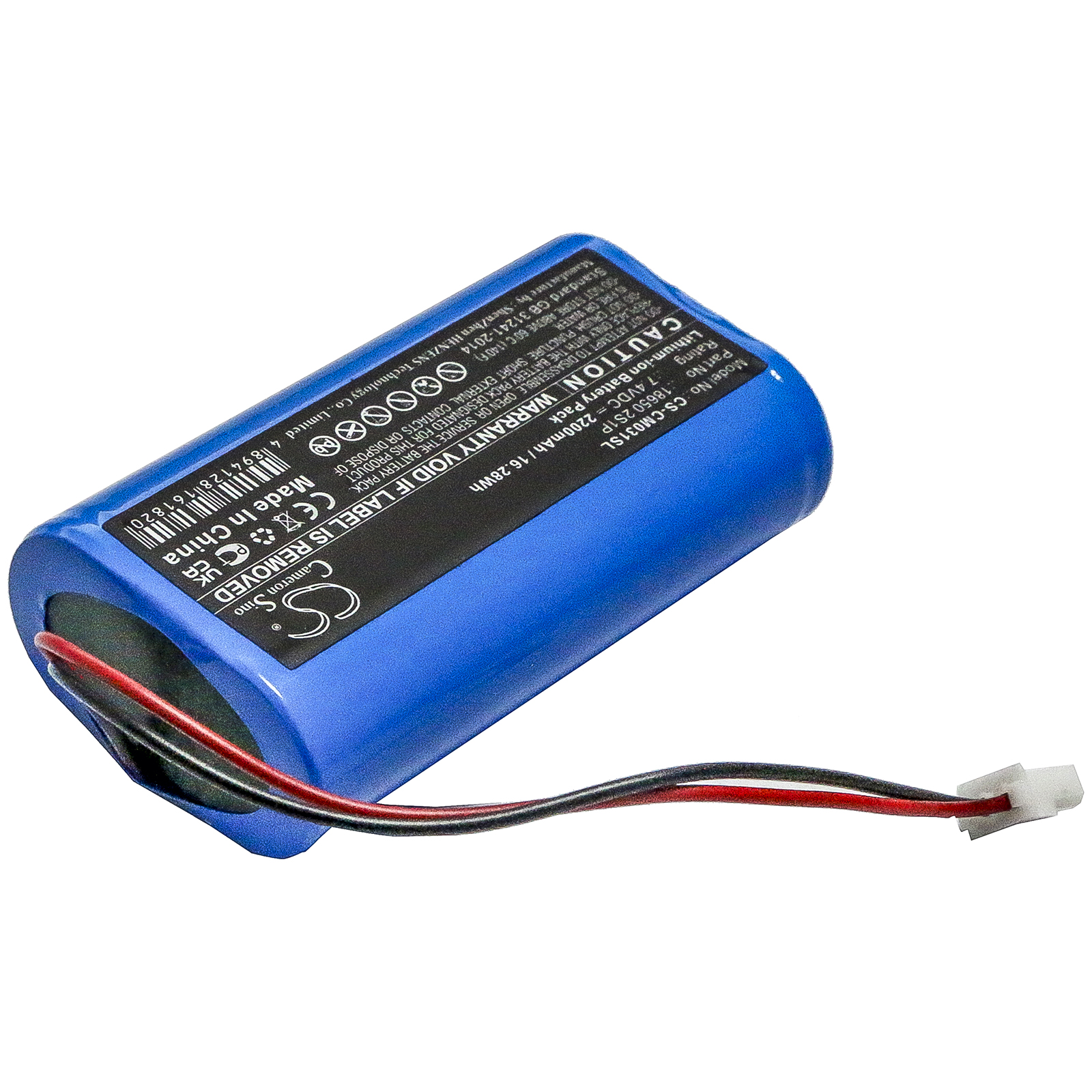 Акумулятор Custom Battery Packs 18650 2S1P - Зображення 2