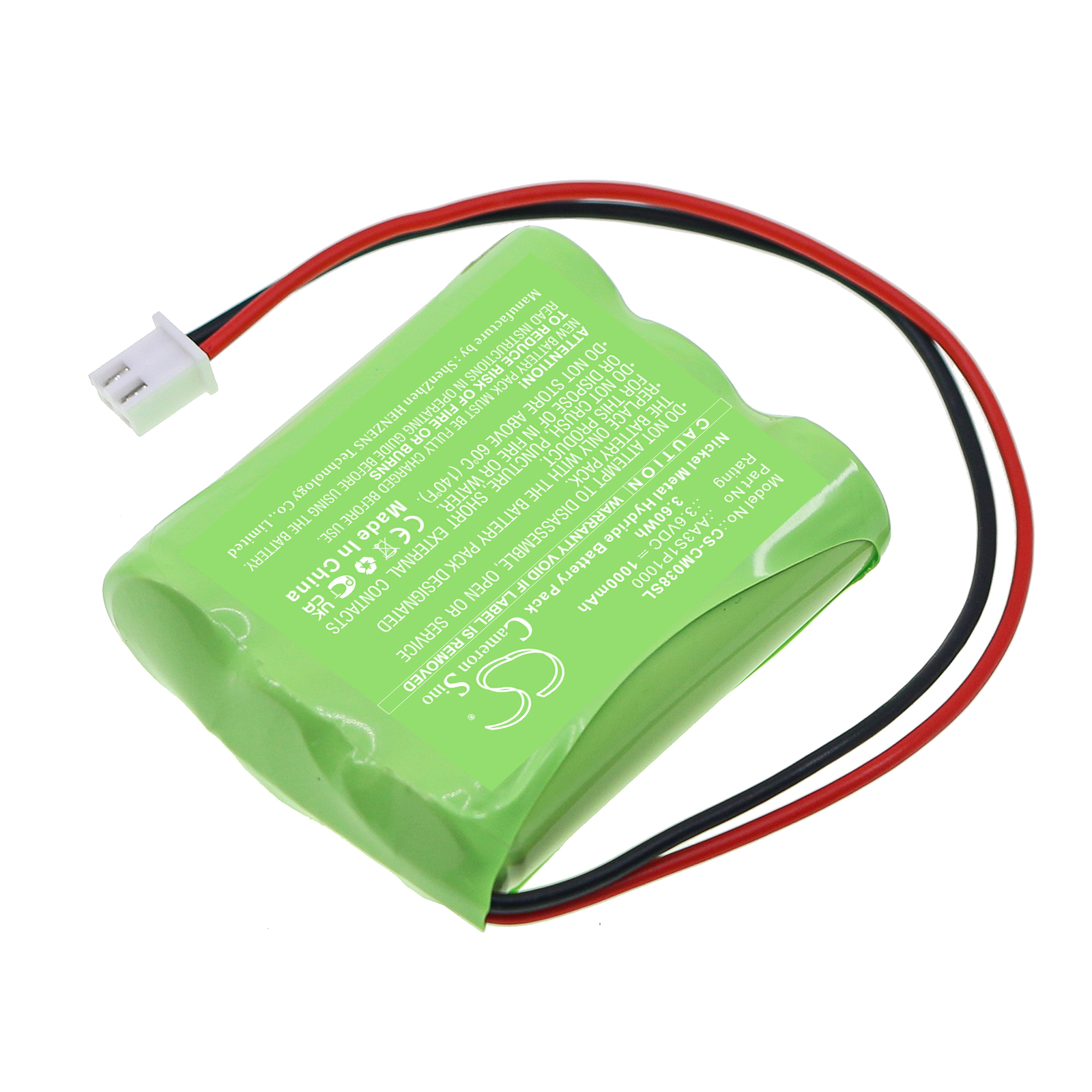 Акумулятор Custom Battery Packs AA3S1P1000 - Зображення 2