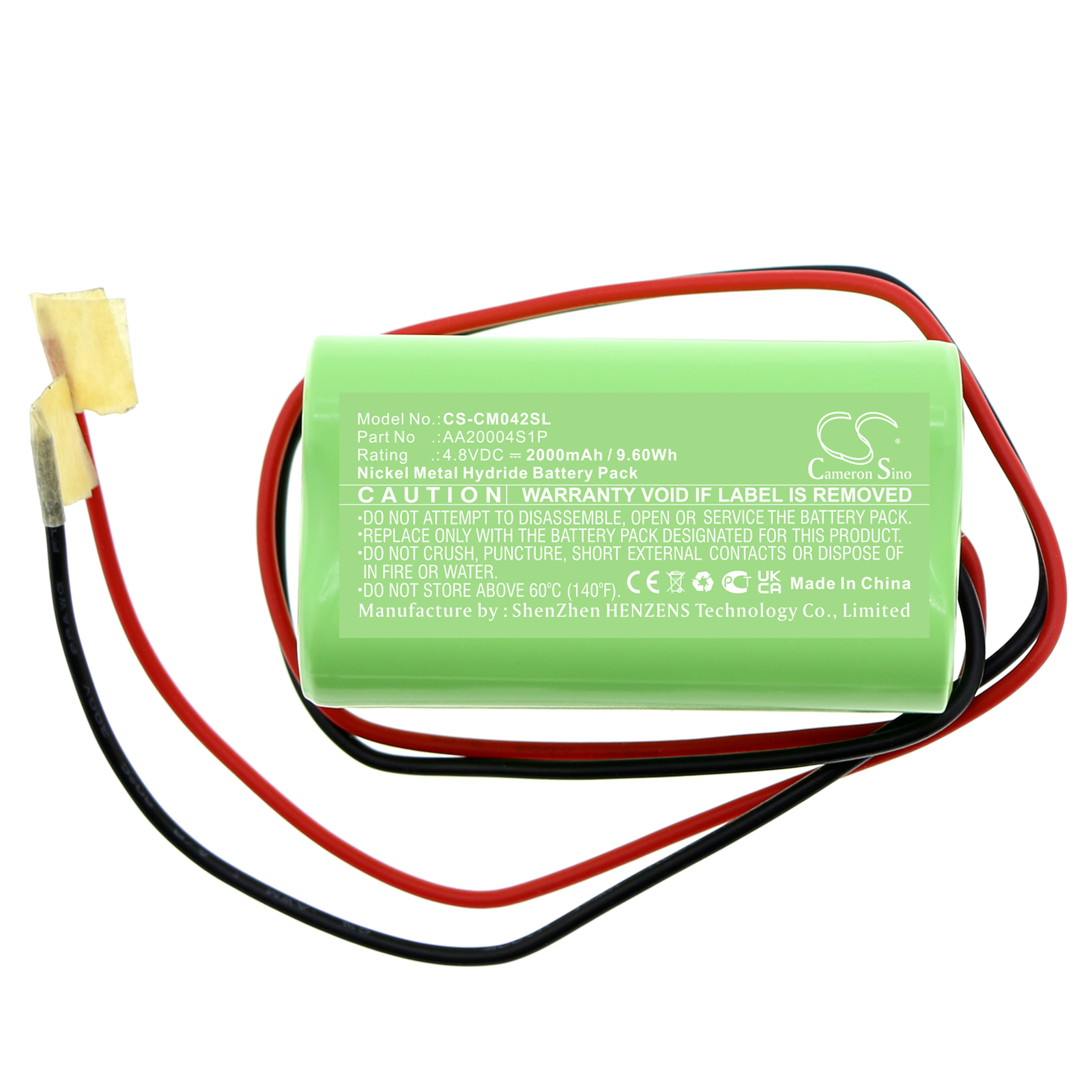 Акумулятор Custom Battery Packs AA20004S1P - Зображення 3
