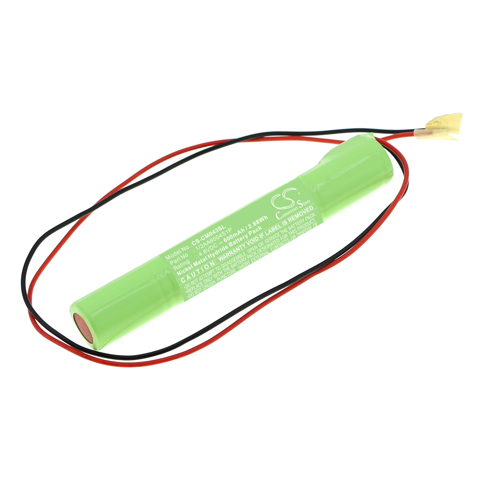Акумулятор Custom Battery Packs 1/2AA6004S1P
