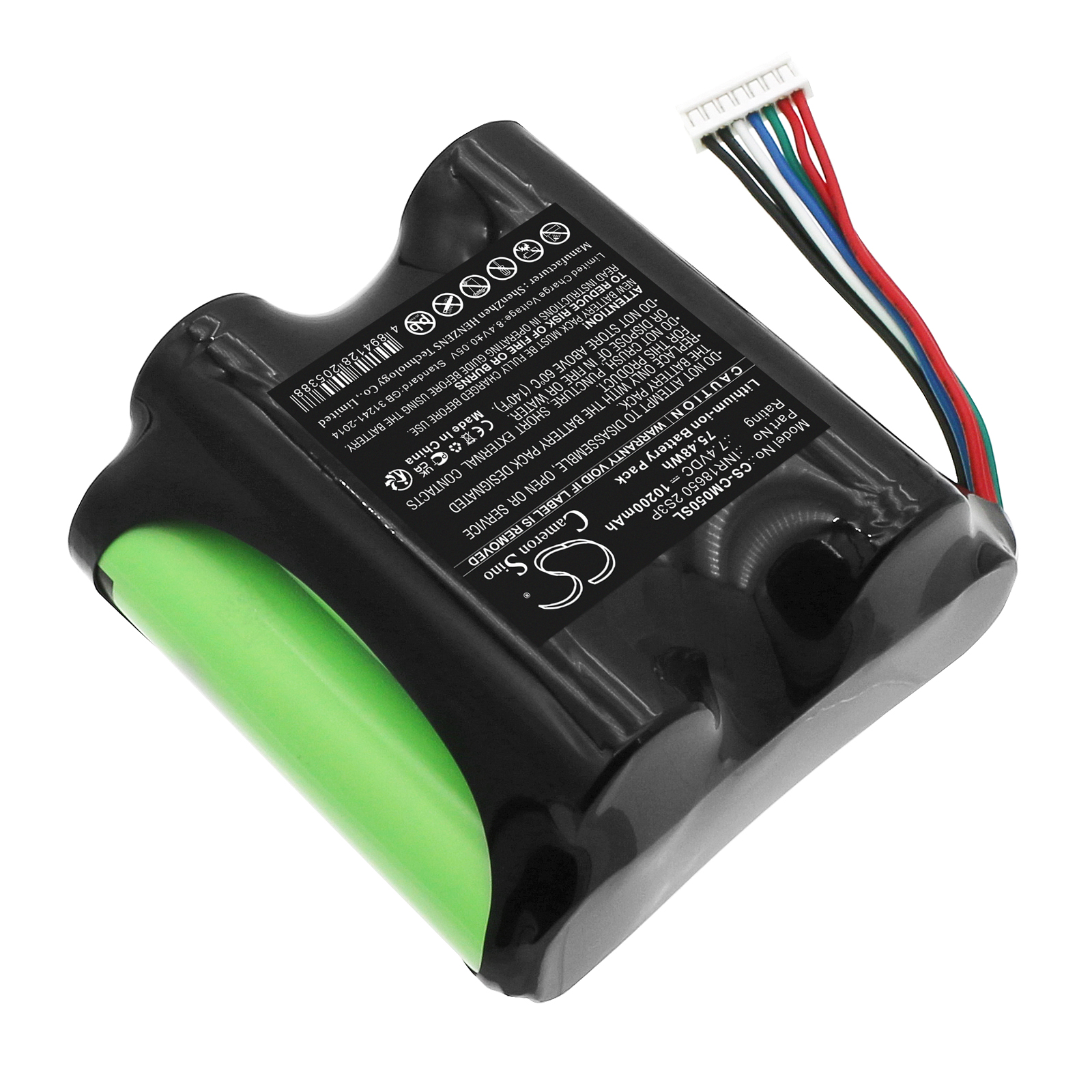 Акумулятор Custom Battery Pack INR18650 2S3P - Зображення 2