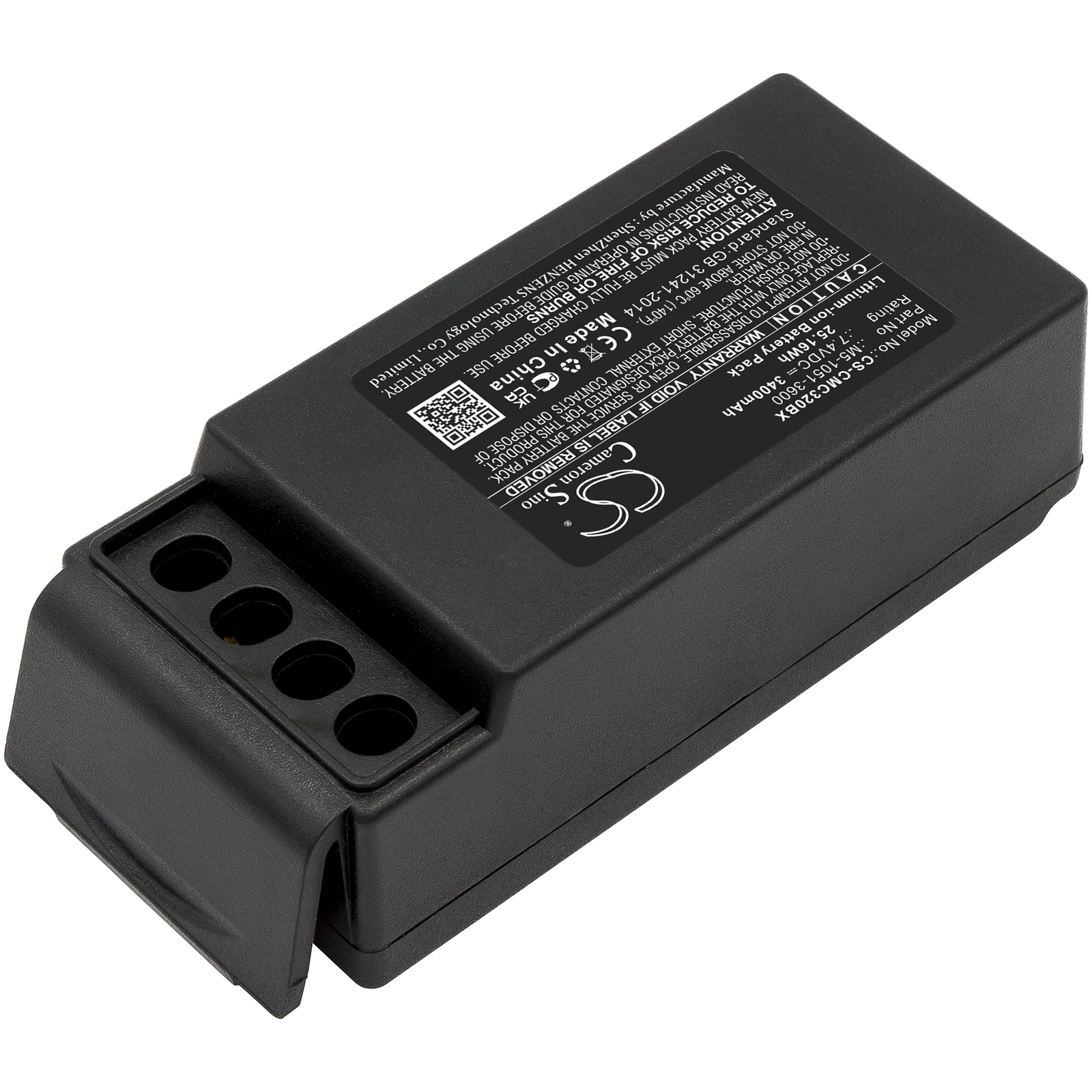 Акумулятор Cavotec M9-1051-3600 EX, MC-3, MC-3000 - Зображення 2