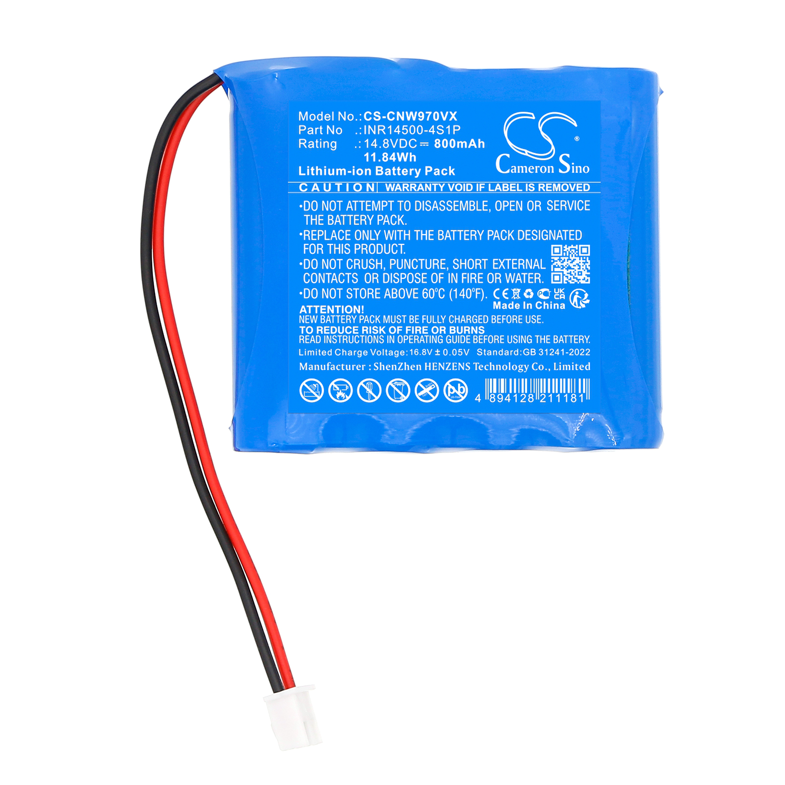 Акумулятор CECOTEC Conga WinDroid 970, Conga WinDroid 980 - Зображення 3