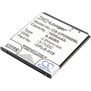 Акумулятор Vodafone 888N, 889N, 890N, Smart 4, Smart 4 Turbo, Smart 4G
