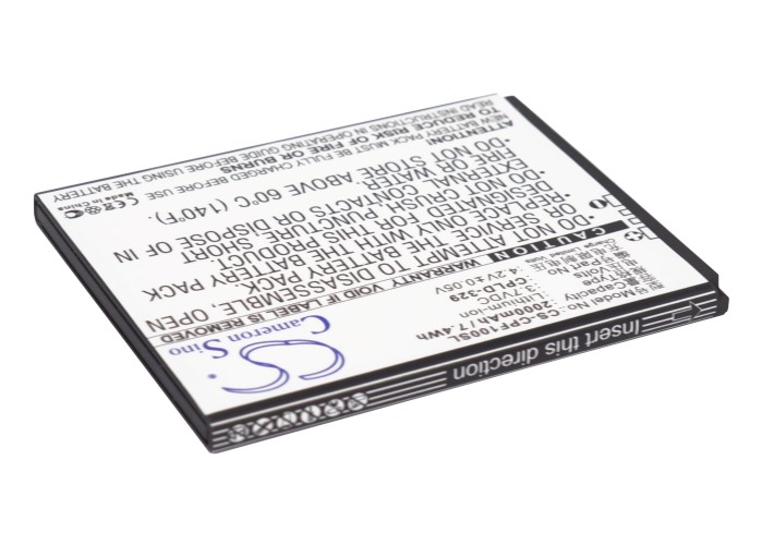 Акумулятор Coolpad 8297, 8297-C00, 8297-T01, 8297W, 8297-W01, Dazen F1 Plus, F1 - Зображення 2