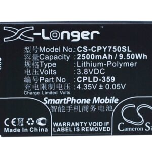 Акумулятор Coolpad T2-C01, Y75, Y76, Y80C, Y80D, Y90