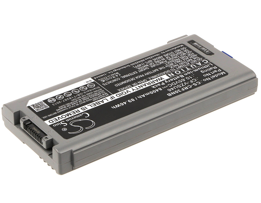 Акумулятор Panasonic CF-30, CF-30CTQAZBM, CF-31, CF-52PFNBVFT, CF-53, CF-53AAC01FT, CF-53ASCZYFG, CF-53DA304FW, CF-53JEWZYFG, CF-53MAWZYFR, CF-53SSLAY1M, CFVZSU1430U, CF-VZSU1430U, Toughbook CF30, Toughbook CF-30, Toughbook CF31, Toughbook CF-31, - Зображення 2
