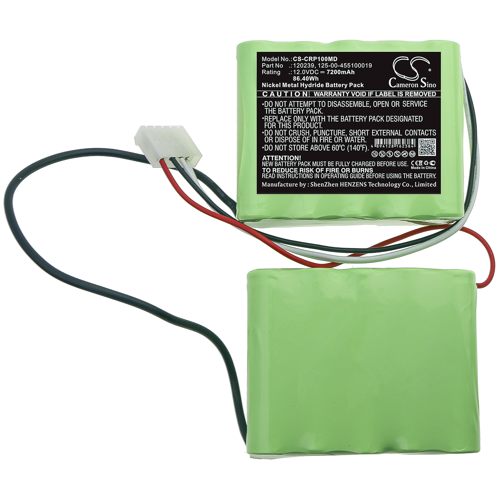 Акумулятор Criticon Dinamap Pro 1000, type MS633177K - Зображення 3