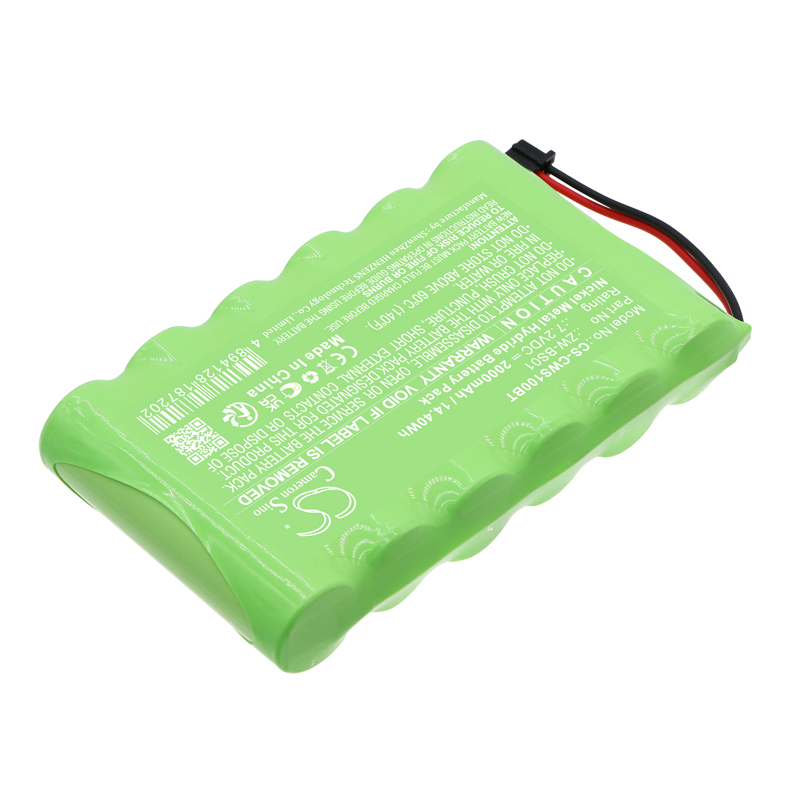 Акумулятор CaddX ZeroWire Control Panel, ZW-6404-NL - Зображення 2
