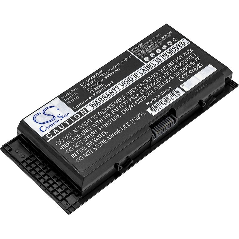 Акумулятор DELL Precision M4600, Precision M4600 Mobile WorkSta, Precision M4700, Precision M4700 Mobile WorkSta, Precision M4800, Precision M4800 Mobile WorkSta, Precision M6600, Precision M6600 Mobile WorkSta, Precision M6700, Precision M6700