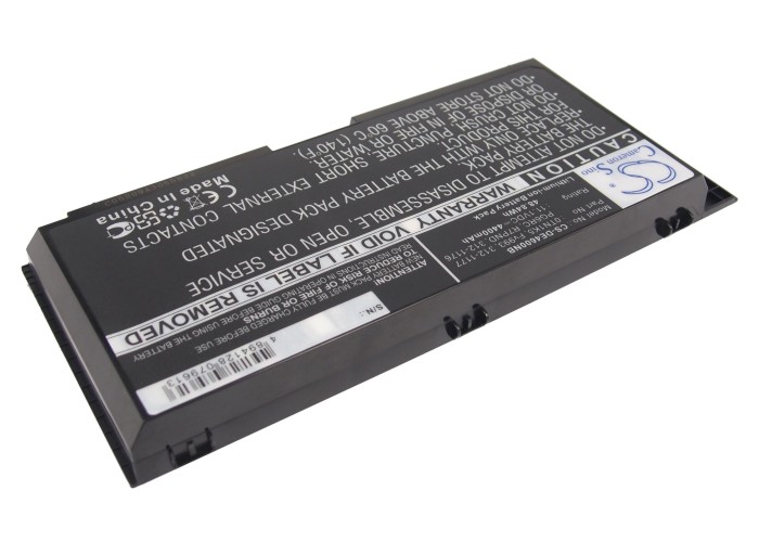 Акумулятор DELL Precision M4600, Precision M4600 Mobile WorkSta, Precision M4700, Precision M4700 Mobile WorkSta, Precision M4800, Precision M4800 Mobile WorkSta, Precision M6600, Precision M6600 Mobile WorkSta, Precision M6700, Precision M6700 - Зображення 2