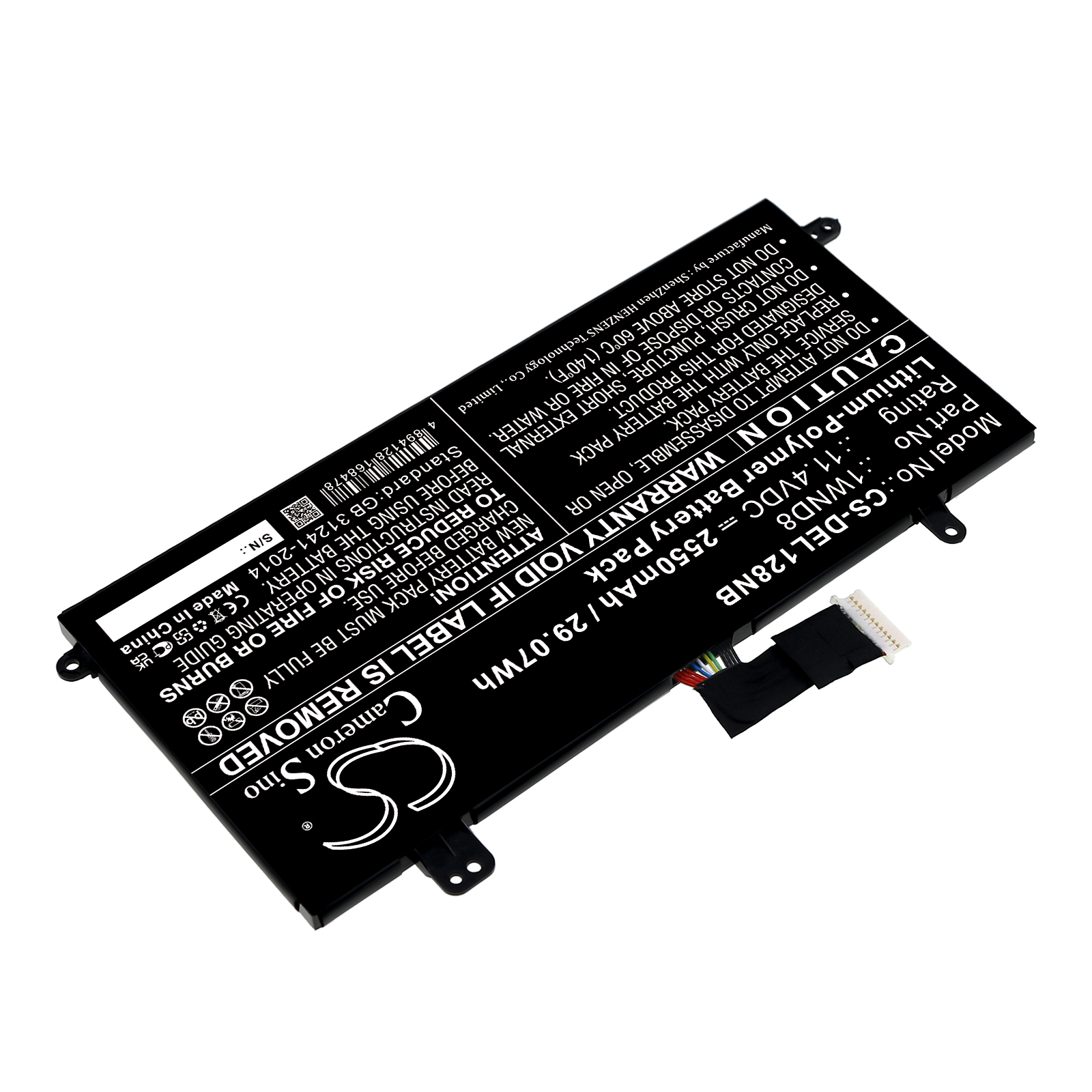 Акумулятор DELL Latitude 12 5285, Latitude 5285 - Зображення 2