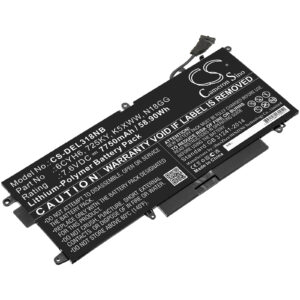 Акумулятор DELL Latitude 12 5289, Latitude 5289, Latitude E5289, Latitude L3180, N003L7390-C-D1606FTCN, N012L7390-C-D1706FTCN