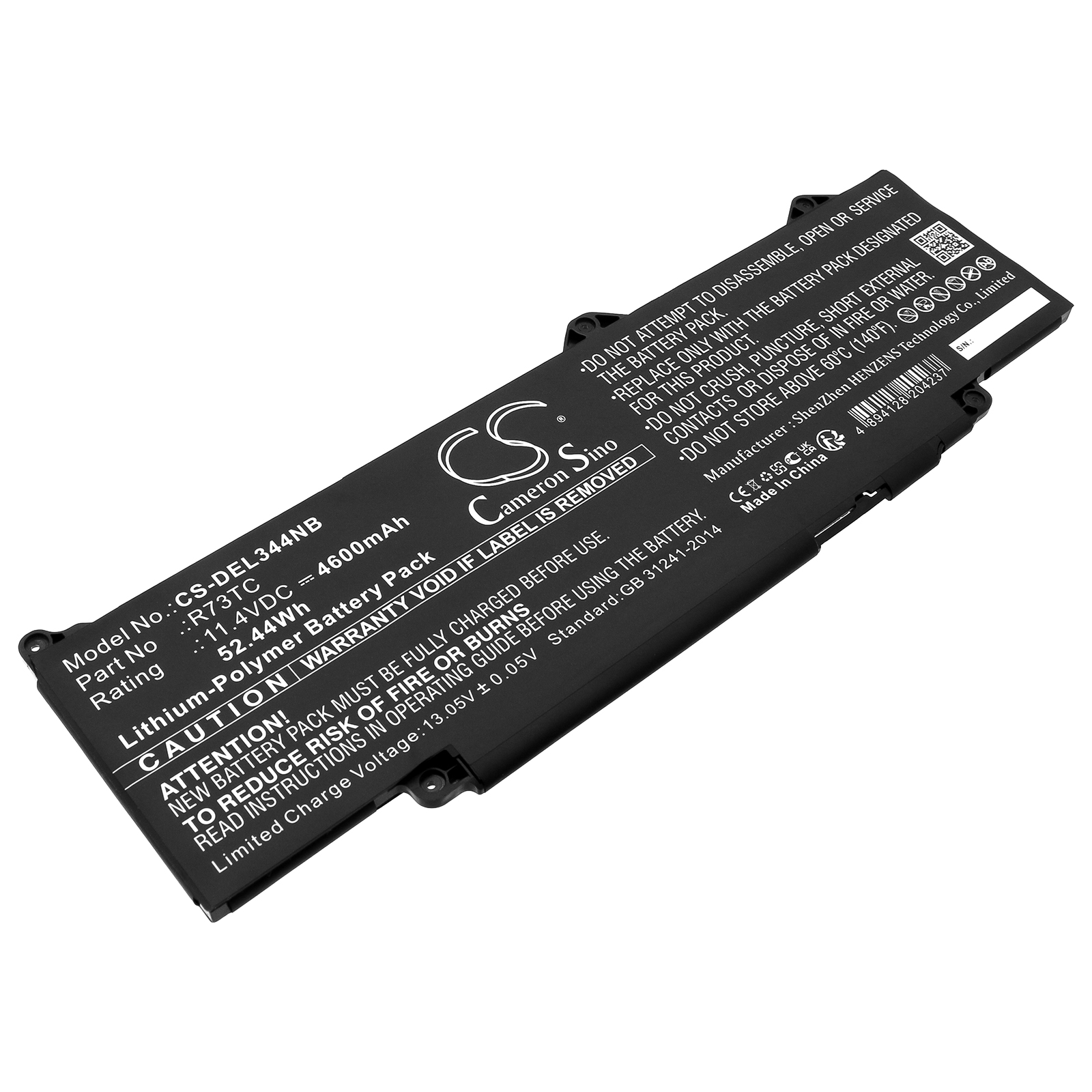 Акумулятор DELL Latitude 3440 2023, Precision 3480, Precision 3490, Precision 3580, Precision 3590