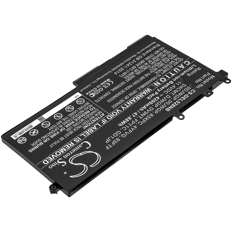 Акумулятор DELL Latitude 12 5290, Latitude 5280, Latitude 5288, Latitude 5290, Latitude 5488, Latitude 5590, Latitude E5288, N008L5290-D1506CN, N013L5290-D1636CN, N014L5290-D1516CN, N018L5290-D1736CN, N025L5290-D1606CN - Зображення 2