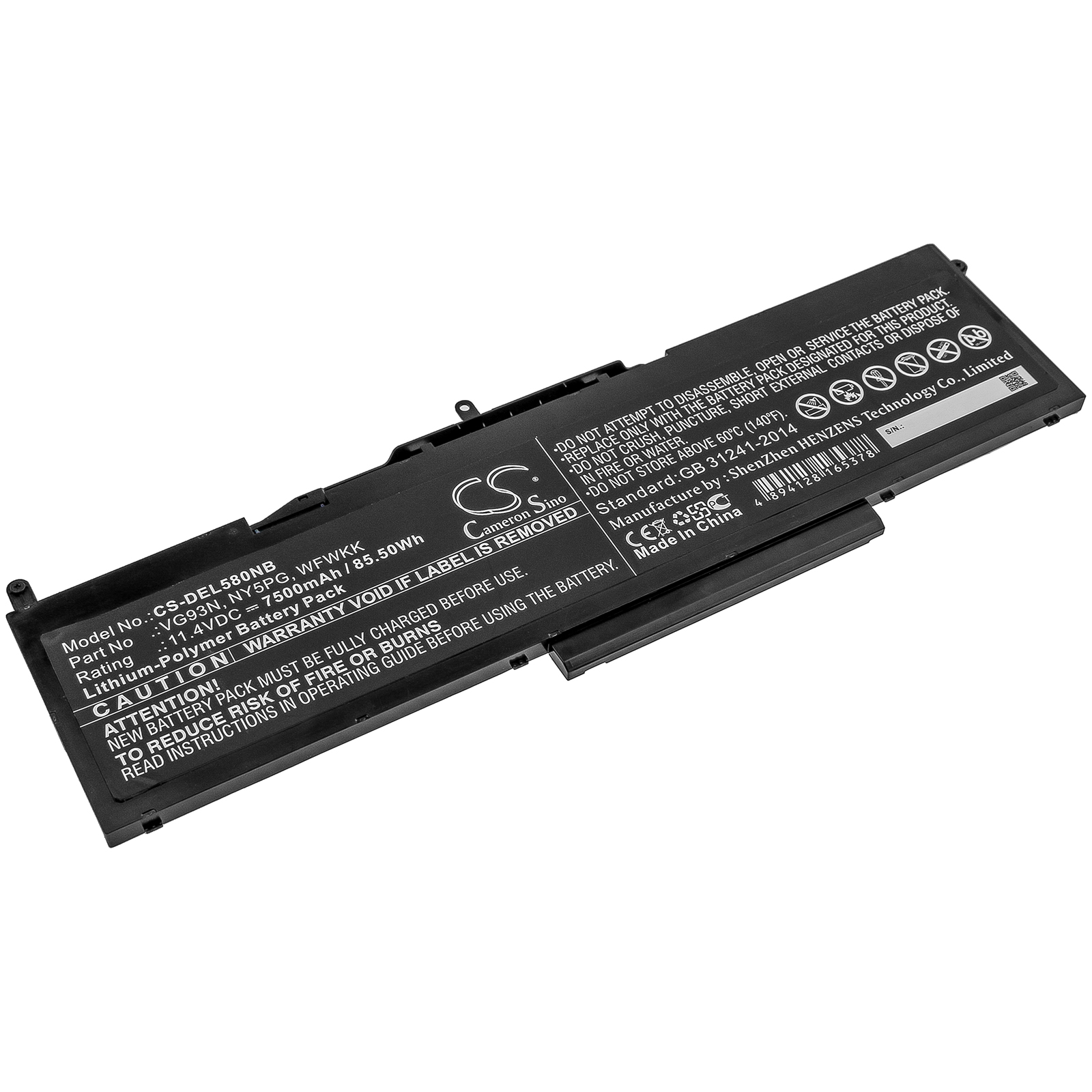 Акумулятор DELL Latitude 5580, Latitude 5591, Precision 15 3520, Precision 3520, Precision 3530