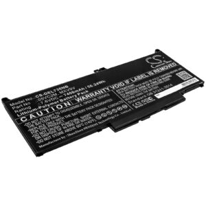 Акумулятор DELL Latitude 13 5300, Latitude 13 5300 2-in-1, Latitude 13 7300(N001L7300-D15, Latitude 13 7300(N050L7300-D17, Latitude 13 7300(N052L7300-D17, Latitude 14 7400, Latitude 7300, Latitude 7300-P99G, Latitude 7400, Latitude 7400-8N6DH,