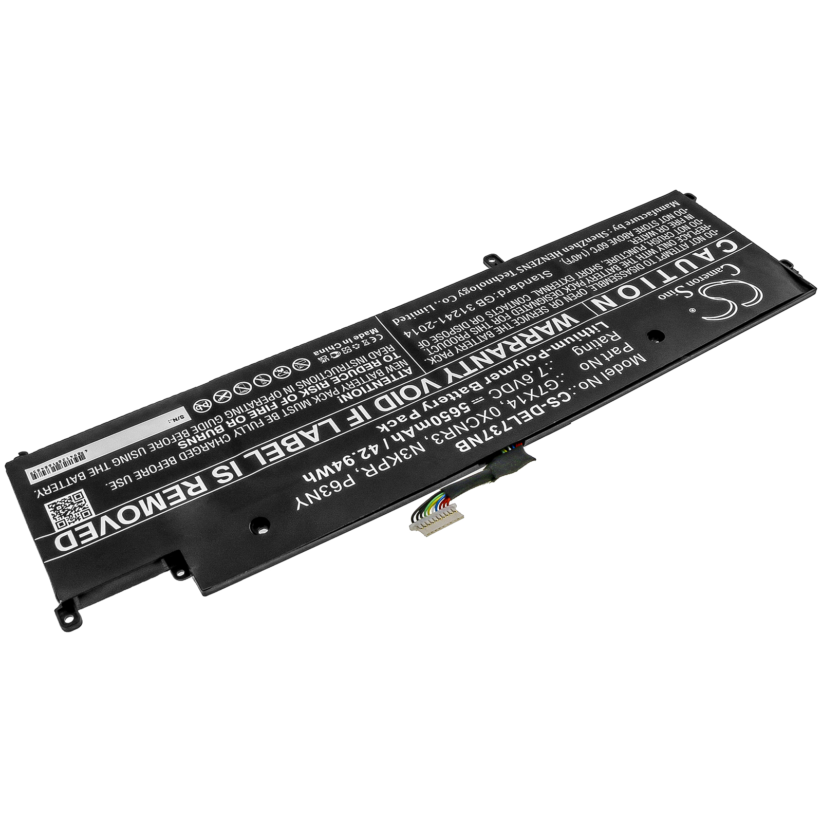 Акумулятор DELL Latitude 13 7370, Latitude 7370, Latitude E7370 - Зображення 2