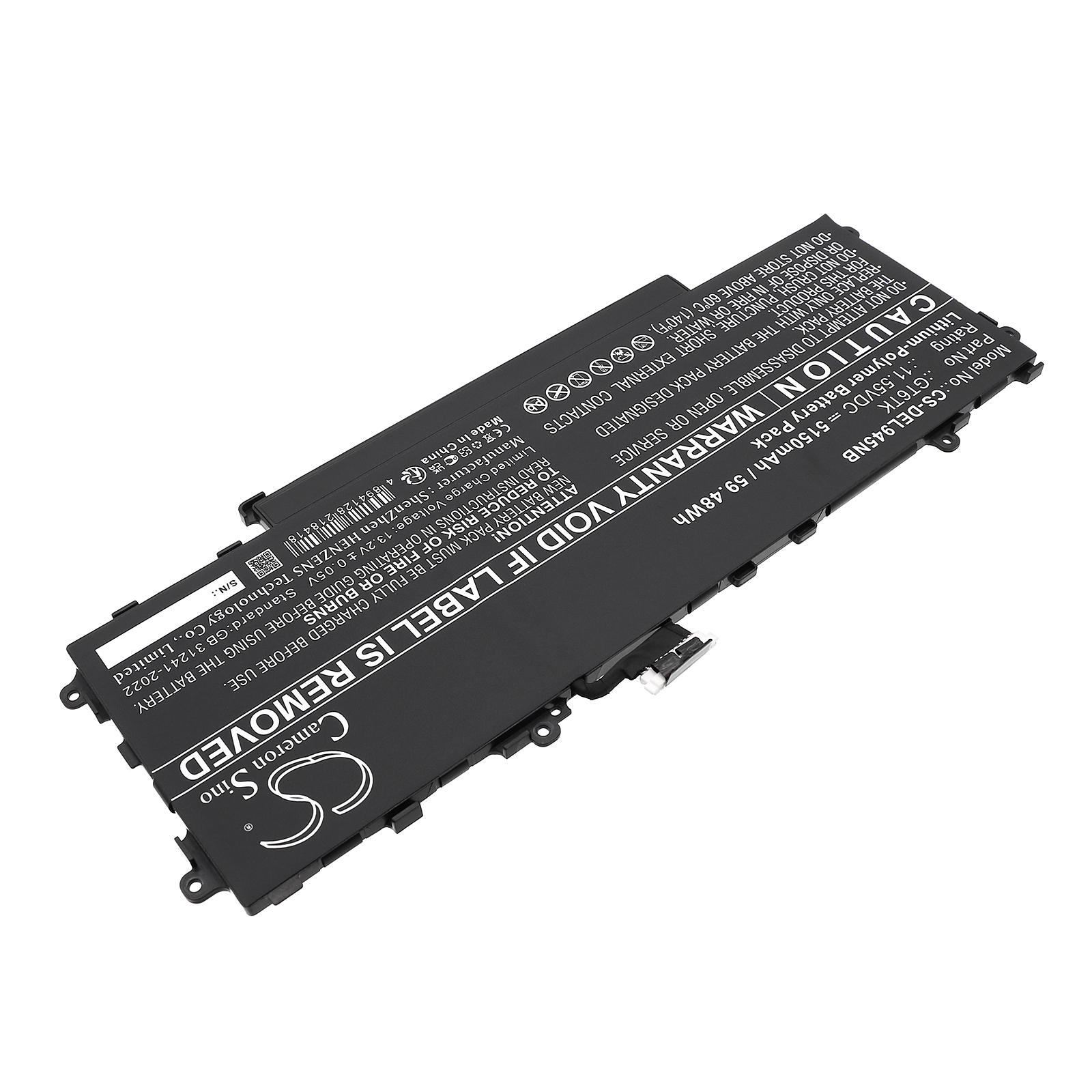 Акумулятор DELL Latitude 9440 2-in-1, Latitude 9450 2-in-1 - Зображення 2
