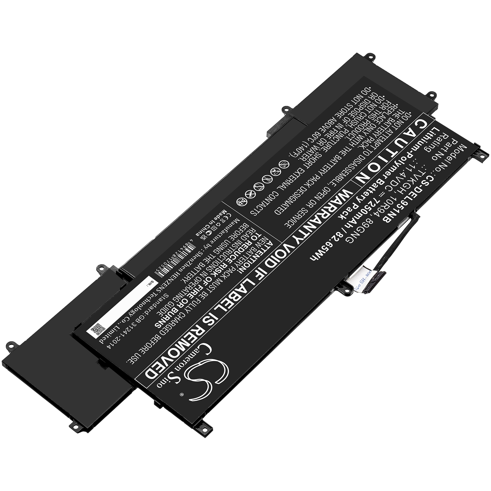 Акумулятор DELL Latitude 9510 2-in-1, Latitude 9520 2-in-1 - Зображення 2