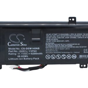 Акумулятор DELL Alienware 14, Alienware 14(Mid 2013), Alienware 14D-1528, Alienware 14X R3, Alienware A14, Alienware M14, Alienware M14X R1, Alienware M14X R3, Alienware M14x R4, Alienware P39G, ALW14D-1528, ALW14D-1728, ALW14D-1828, ALW14D-2728,