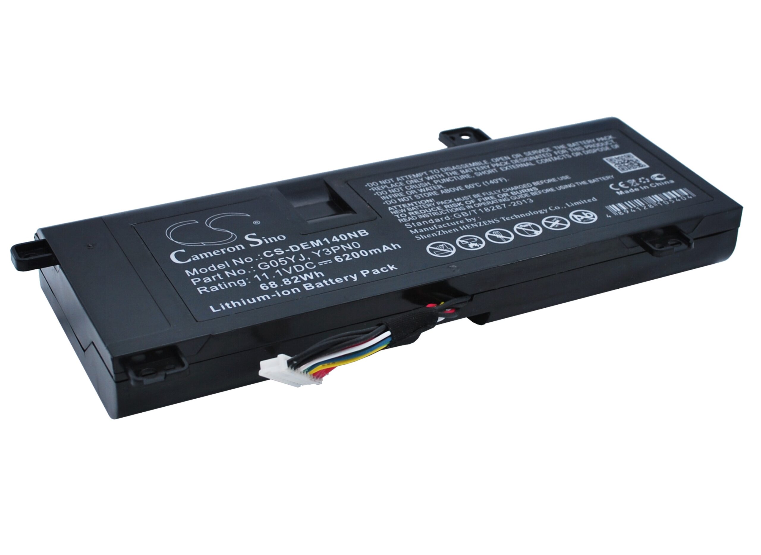 Акумулятор DELL Alienware 14, Alienware 14(Mid 2013), Alienware 14D-1528, Alienware 14X R3, Alienware A14, Alienware M14, Alienware M14X R1, Alienware M14X R3, Alienware M14x R4, Alienware P39G, ALW14D-1528, ALW14D-1728, ALW14D-1828, ALW14D-2728, - Зображення 2