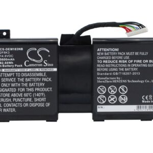 Акумулятор DELL Alienware 1, Alienware 17, Alienware 18, Alienware A18, Alienware M17 R5, Alienware M17X R5, Alienware M18X R3, ALW18D-1768, ALW18D-1788, ALW18D-2768, ALW18D-4778, ALW18D-4788, ALW18D-5778, ALW18D-5788, ALW18D-6768, ALW18D-6868
