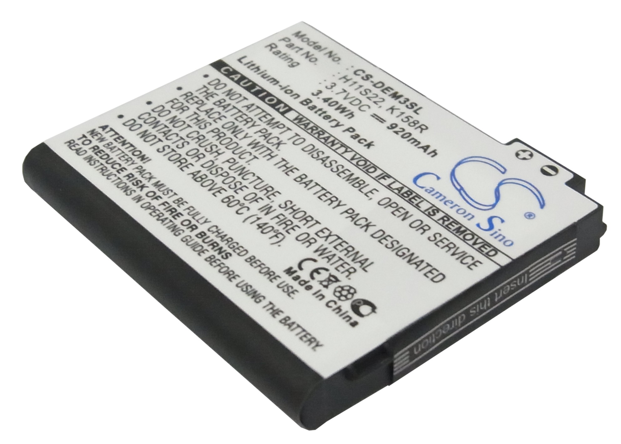 Акумулятор DELL Aero, Mini 3, Mini 3i, Mini 3iw, Mini 3iX, Mini 3T1, V01B, V02B