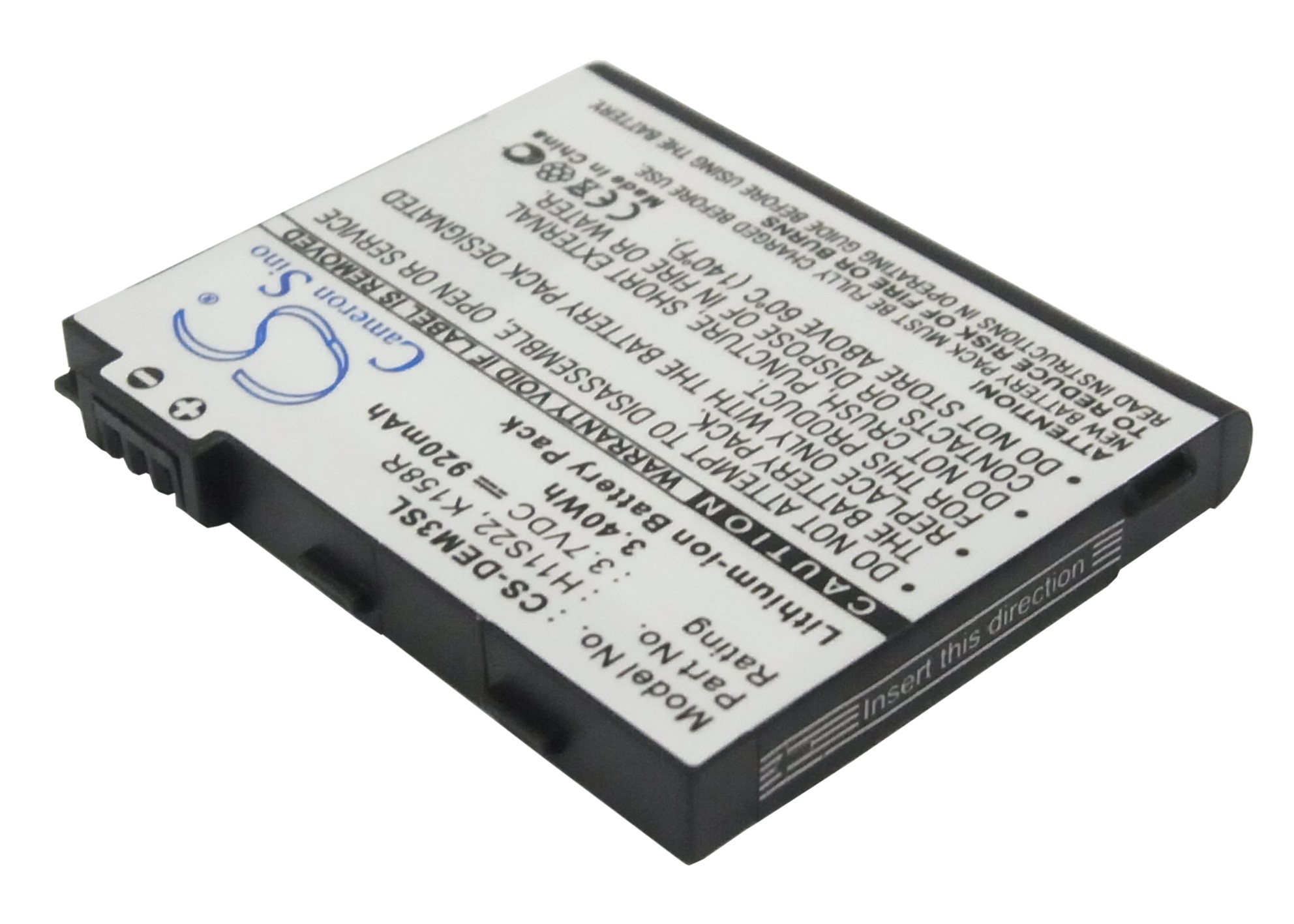 Акумулятор DELL Aero, Mini 3, Mini 3i, Mini 3iw, Mini 3iX, Mini 3T1, V01B, V02B - Зображення 2